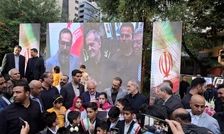 حضور پزشکیان در مراسم گرامیداشت شهدای خردسال حمله رژیم صهیونیستی