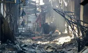 فاجعه ادامه‌دار در بازار رشت 