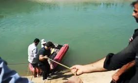 جسد مسافر نوروزی از کانال آب کشاورزی شوش بیرون کشیده شد