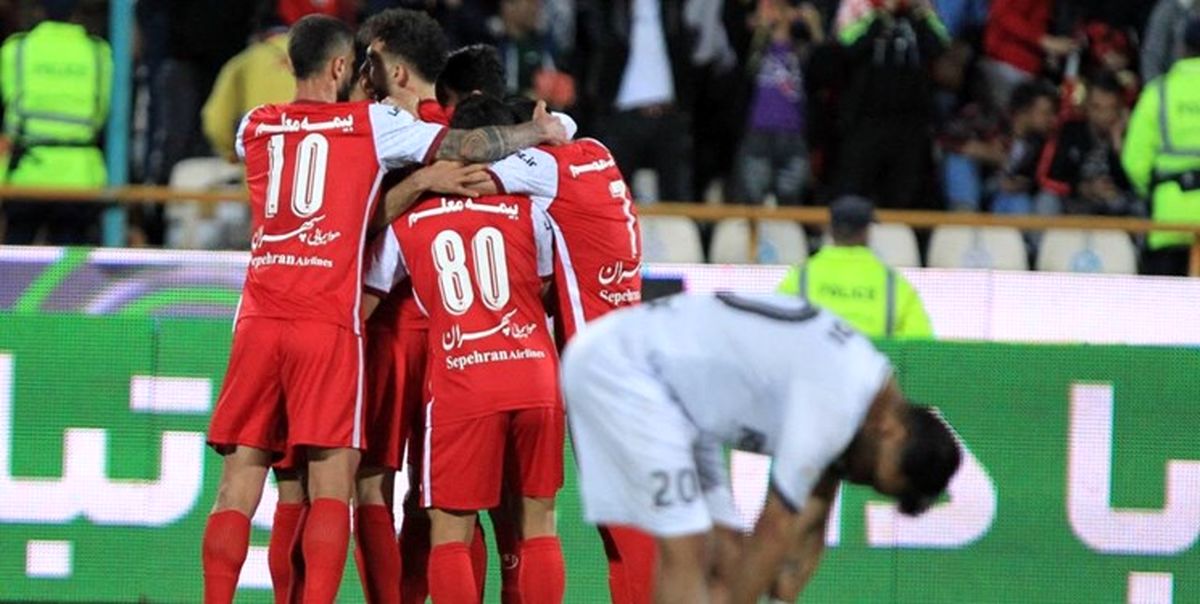 سرخپوشان با سه گل ملوان را بدرقه کردند؛ پرسپولیس جای استقلال را در رده دوم گرفت