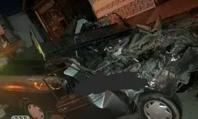 تصادف مرگبار ۲ خودروی باری در تالش