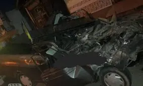 تصادف مرگبار ۲ خودروی باری در تالش