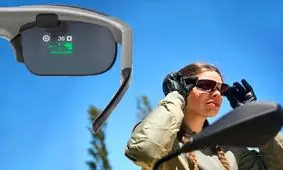 رونمایی بی‌ام و از عینک هوشمند موتورسیکلت