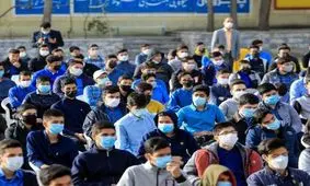 کمترین رعایت پروتکل فاصله‌گذاری در مدارس
