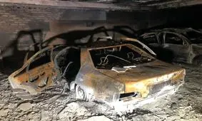 آتش‌سوزی هولناک در مجتمع مسکونی در جاده مخصوص کرج