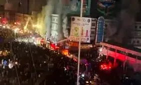 ۶ کشته در آتش‌سوزی «گل پلازا»