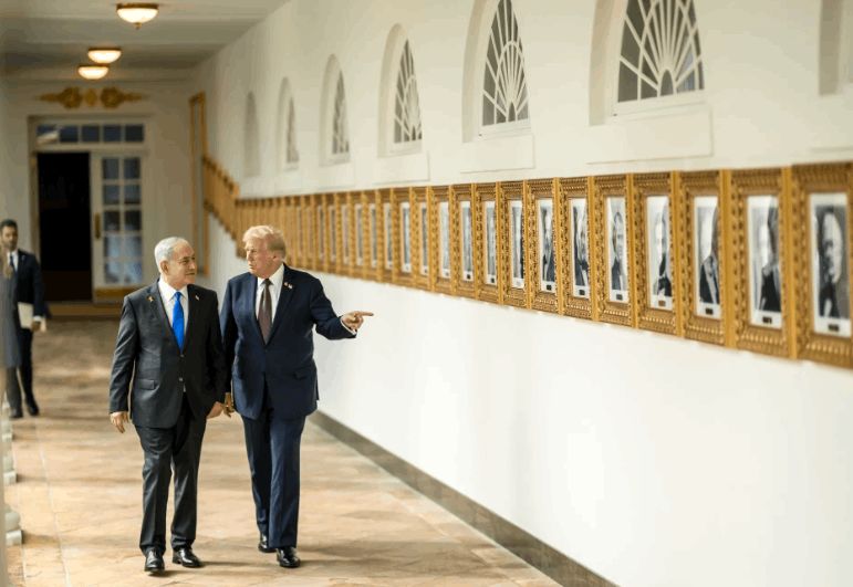 لحظه عذرخواهی نتانیاهو از قطر