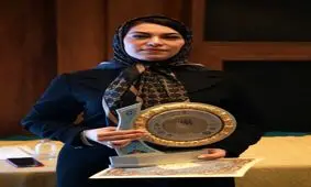 مهندس ضرغام‌زاده، مدیرعامل شرکت صنایع غذایی پدیدار، نشان عالی «مدیر سال» را دریافت کرد