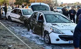 اولین تصاویر از لحظه انفجار دوم تروریستی در کرمان/ ویدئو