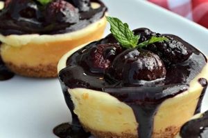 مینی چیز کیک لیمویی؛ یک دسر بی دردسر
