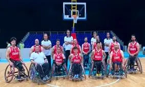 شکست تیم ملی بسکتبال با ویلچر کشورمان مقابل آمریکا

