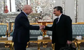دیدار رئیس مجلس و وزیر خارجه عراق
