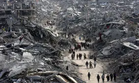 یکی از اهالی غزه به ایرانیان: از شما می‌خواهم تل‌آویو را به حال و روز غزه بیاندازید/ دست از حمله برندارید/ ویدئو