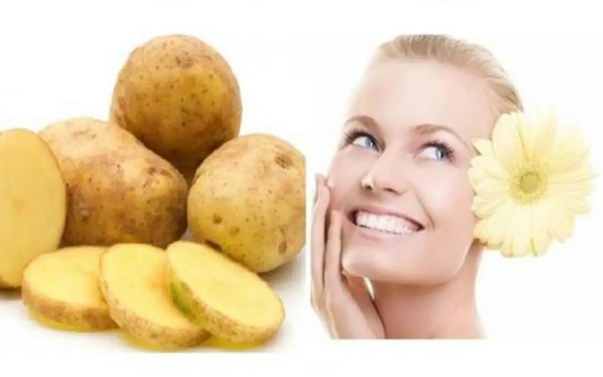 فواید شگفت‌ انگیز سیب‌ زمینی برای پوست