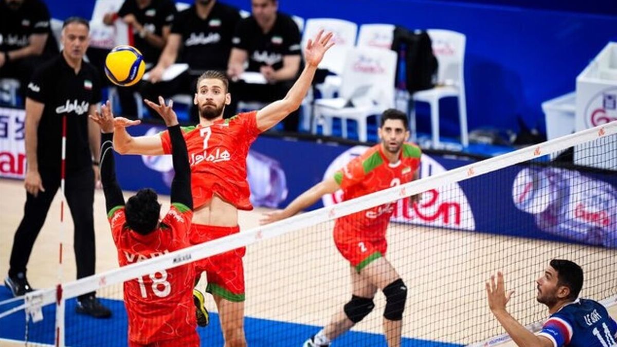 لیگ ملت‌های والیبال؛ شکست سریع ایران مقابل فرانسه/ ویدئو
