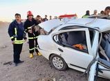 تصادف مرگبار جان ۸ نفر را گرفت
