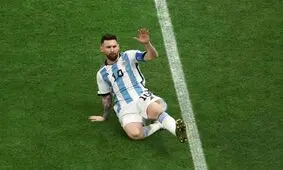 لیونل مسی به رکورد علی دایی رسید

