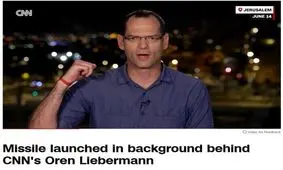 غافلگیری شدید خبرنگار CNN از حمله موشکی ایران به اسرائیل/ ویدئو