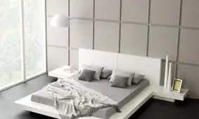  دکوراسیونی متفاوت با تختخواب‌های کم ارتفاع / تصاویر 