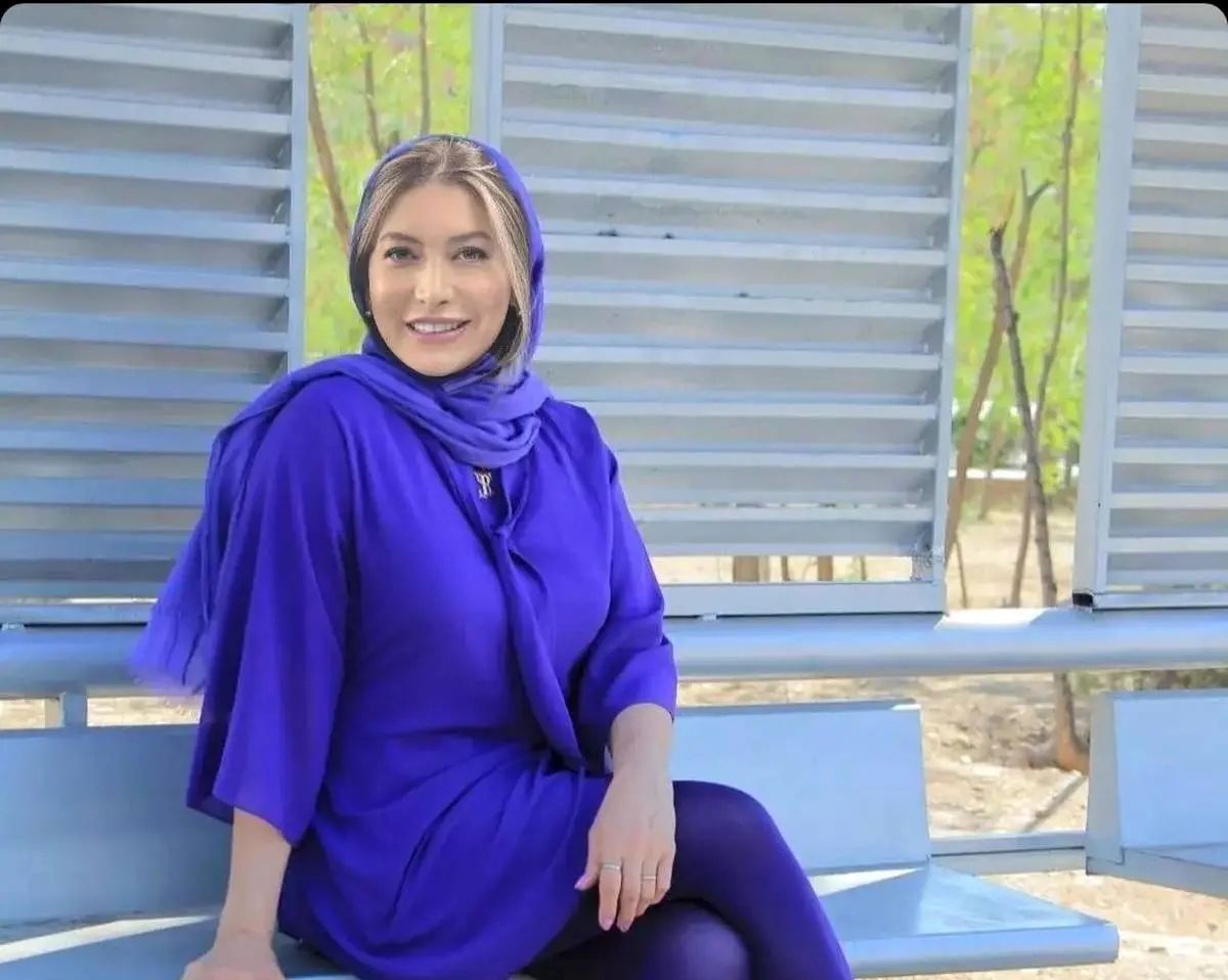 فریبا نادری با چادر گلدار نماینده تبلیغاتی یک مزون شد/ عکس