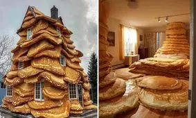 خانه ای از جنس پنکیک