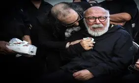 علیرضا داوودنژاد، سوگوار پسر/ تصاویر