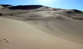 ثبت گرم ترین نقطه در بیابان لوت با ۷۳ درجه حرارت