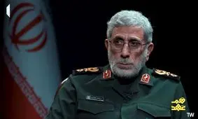 حضور سردار قاآنی در مراسم تشییع پیکر سردار افشار