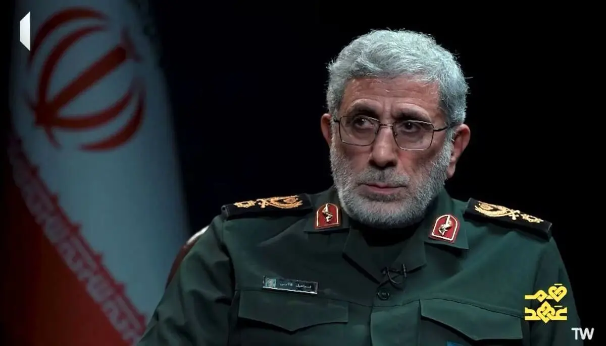 حضور سردار قاآنی در مراسم تشییع پیکر سردار افشار
