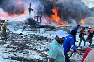 ۴ کشته و ۲۰ زخمی بر اثر انفجار مخازن سوخت در بصره
