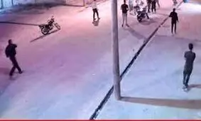 آدمکشی خیابانی مقابل دوربین مداربسته