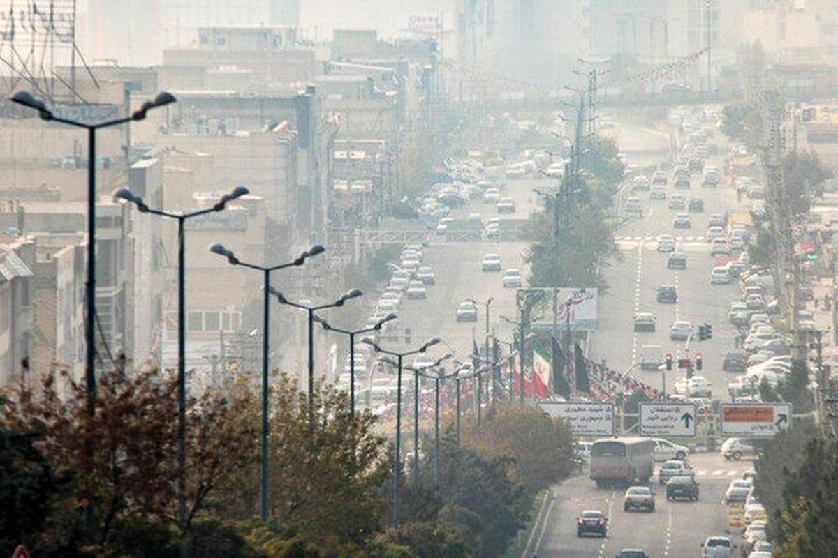 هوای تهران در وضعیت زرد