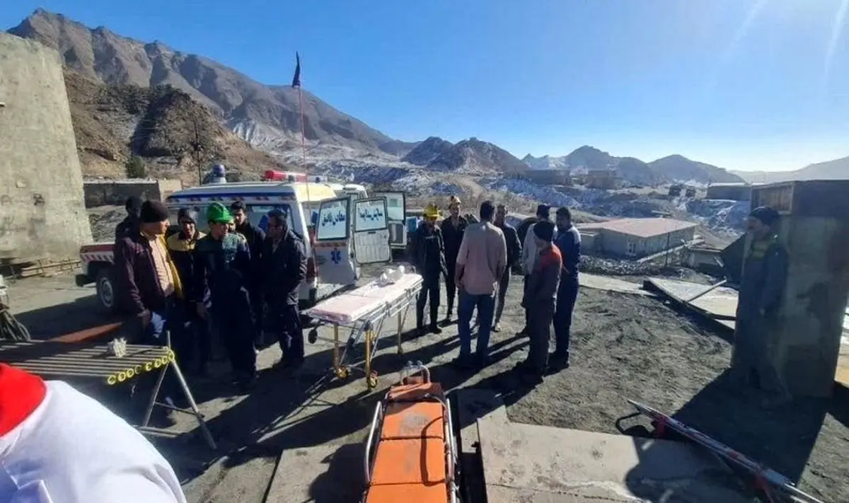 ریزش معدن بافق؛ 24 کارگر ‌محبوس شدند 