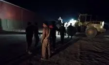 مهار آتش‌سوزی کارخانه کاشی و سرامیک در ابرکوه
