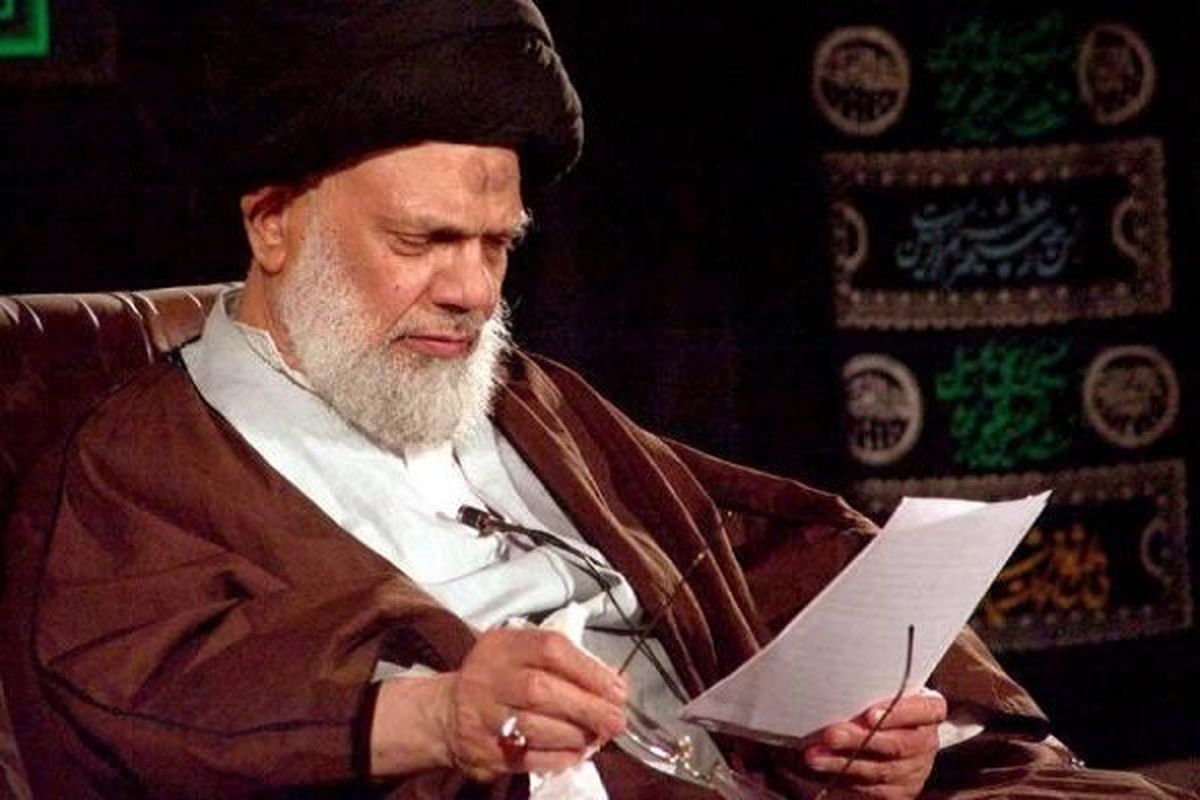 کنارهگیری عالم عراقی از مرجعیت به سبب بیماری و کهولت و توصیه به تبعیت از رهبر انقلاب