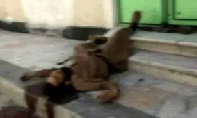 تصاویری از حمله تروریستی دیروز به کلانتری ۱۶ زاهدان
