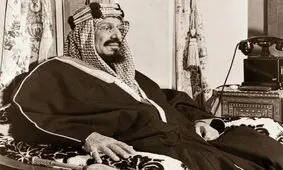 سفر در زمان؛ «ملک سعود پادشاه عربستان» در حال بازدید از کاخ عابدین مصر؛ سال 1316