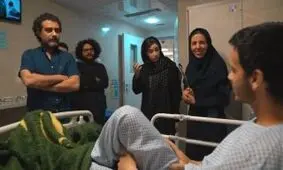 عیادت برخی از هنرمندان از مجروحین جنگ رمضان/ ویدئو
