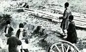 وقتی اعدامی‌ها را گچ می‌کردند | عکسی هولناک از دوره قاجار