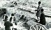 وقتی اعدامی‌ها را گچ می‌کردند | عکسی هولناک از دوره قاجار