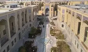 سفر در زمان؛ اردوی ناصرالدین شاه قاجار در حیاط حوزه علمیه قم 