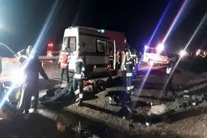 شناسایی هویت ۹ جان‌باخته واژگونی اتوبوس در جاده اصفهان – نطنز