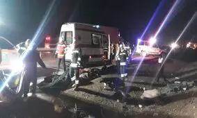 شناسایی هویت ۹ جان‌باخته واژگونی اتوبوس در جاده اصفهان – نطنز