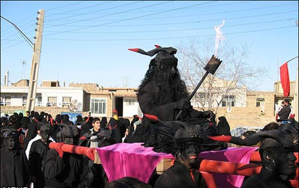 ماجرای شبیهخوانی دسته عزاداری اجنه چیست؟/ ویدئو