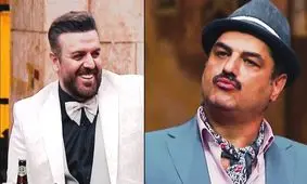 شوخی جالب سام درخشانی با چهره برنزه بهرنگ علوی/ ویدئو