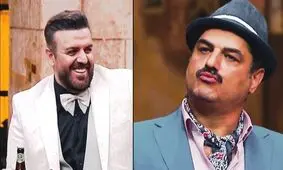 شوخی جالب سام درخشانی با چهره برنزه بهرنگ علوی/ ویدئو