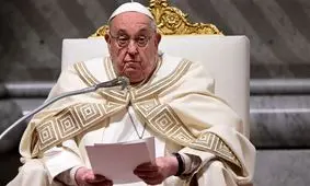 اولین تصاویر از پیکر پاپ فرانسیس در واتیکان
