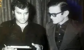 تصویر؛ هنرپیشه‌های معروف دهه‌ی پنجاه