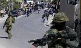 زخمی شدن ۴۰ فلسطینی در درگیری با صهیونیست‌ ها/ ویدئو
