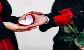  بازیگر زن معروف به خواستگاری رفت!